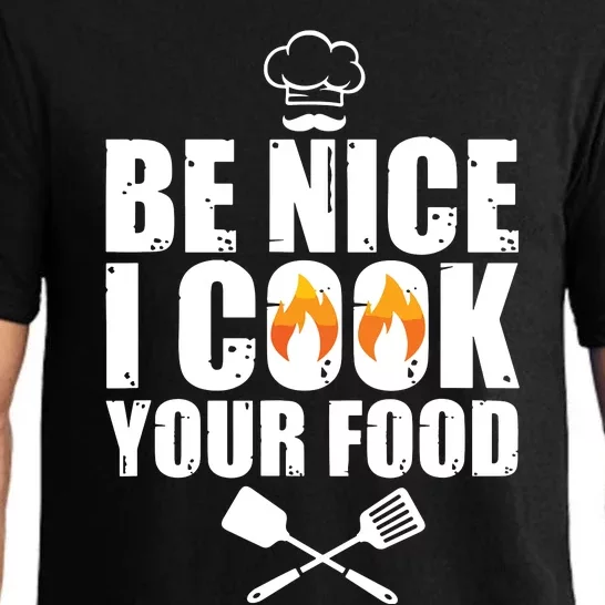 Funny Chef Art For Men Women Restaurant Cooking Food Lover Pajama Set