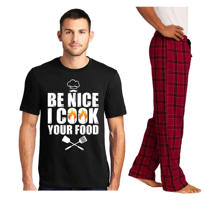 Funny Chef Art For Men Women Restaurant Cooking Food Lover Pajama Set