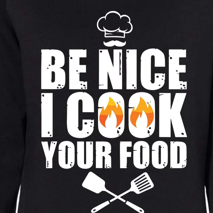 Funny Chef Art For Men Women Restaurant Cooking Food Lover Womens California Wash Sweatshirt