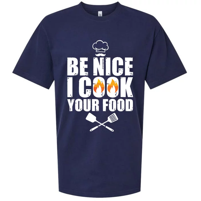 Funny Chef Art For Men Women Restaurant Cooking Food Lover Sueded Cloud Jersey T-Shirt