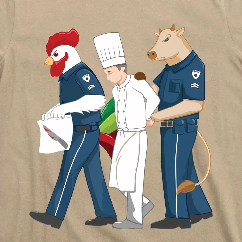 Funny Chef Accused Of Murder Restaurant Cook Kitchen Worker T-Shirt