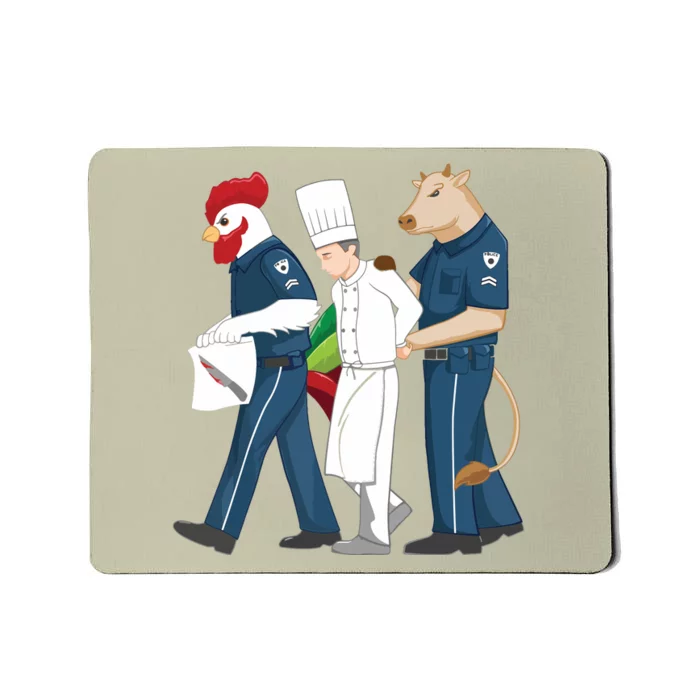 Funny Chef Accused Of Murder Restaurant Cook Kitchen Worker Mousepad