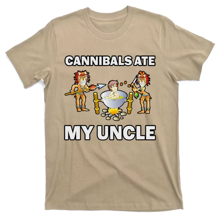 Funny Cannibals Ate My Uncle T-Shirt