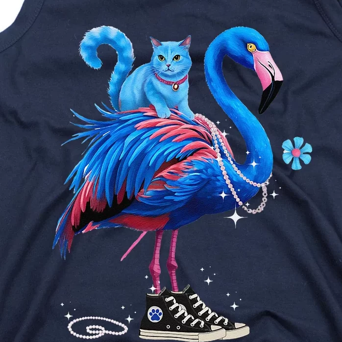 Flamingo Chucks And Pearls Cat Ladies Kamala 2024 Tank Top