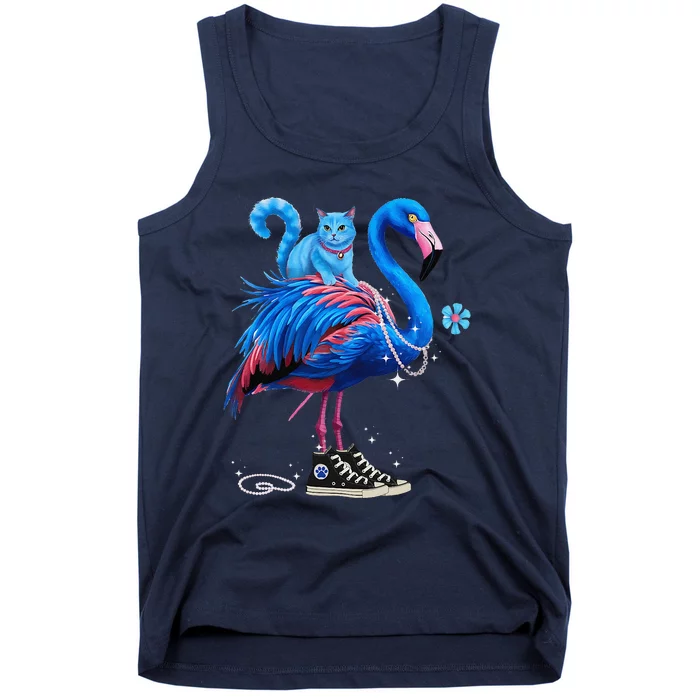 Flamingo Chucks And Pearls Cat Ladies Kamala 2024 Tank Top