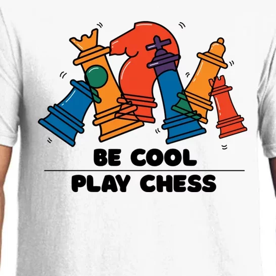 Funny Chess Be Cool Play Chess Pajama Set