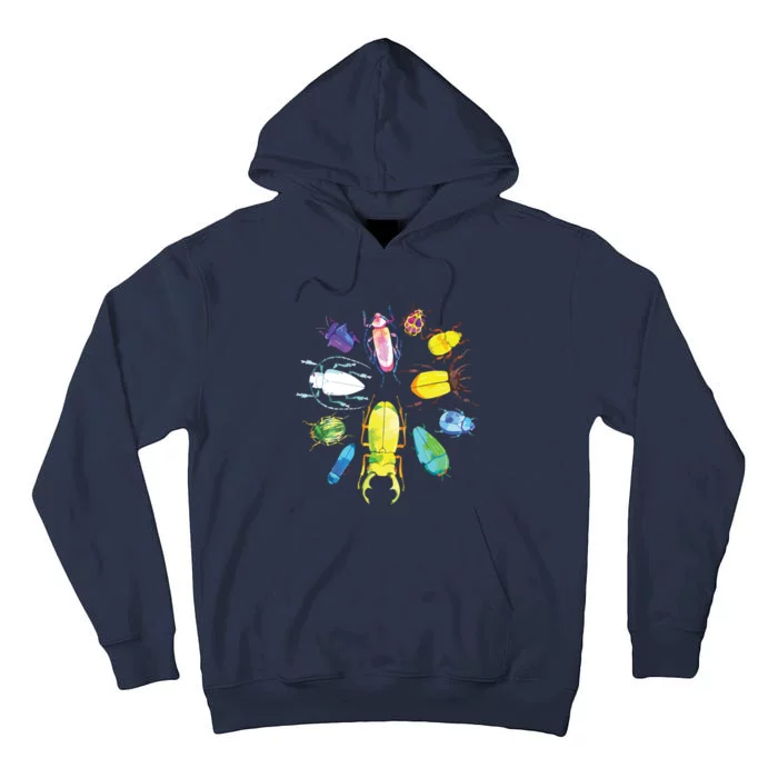 Fun Cute Bugs Insects Beetles Bug Catcher Tall Hoodie