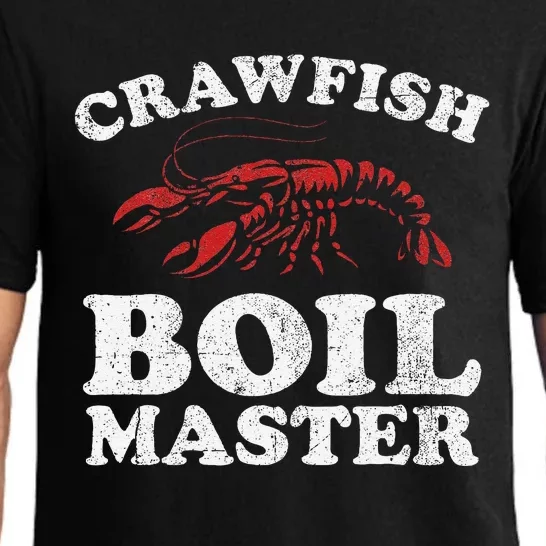 Funny Crawfish Boil Master Crawdaddy Cajun Mardi Gras Party Pajama Set