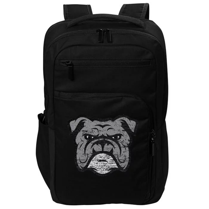 Funny Cool Bulldog Dog Lover Gifts Idea Impact Tech Backpack