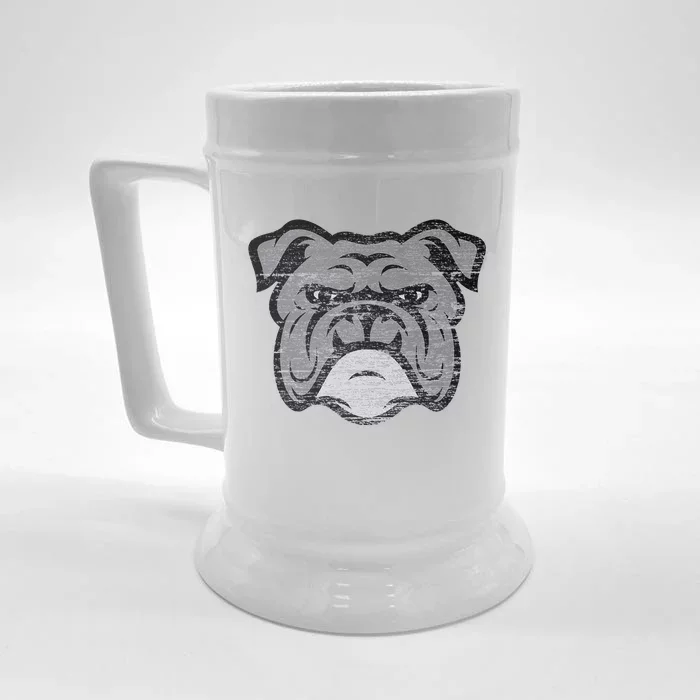 Funny Cool Bulldog Dog Lover Gifts Idea Front & Back Beer Stein