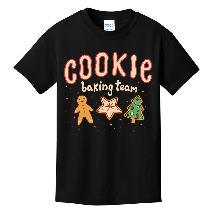 Festive Cookie Baking Crew Pajama Set Kids T-Shirt