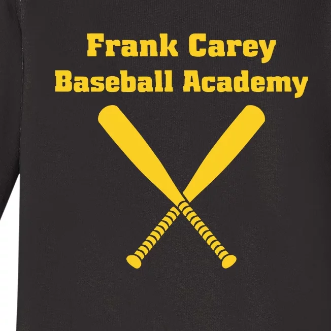 Frank Carey Baseball Academy Baby Long Sleeve Bodysuit