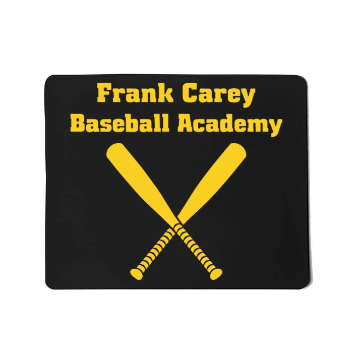 Frank Carey Baseball Academy Mousepad