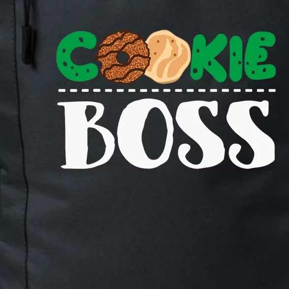 Funny Cookie Boss Girl Troop Leader Family Matching Daily Commute Backpack