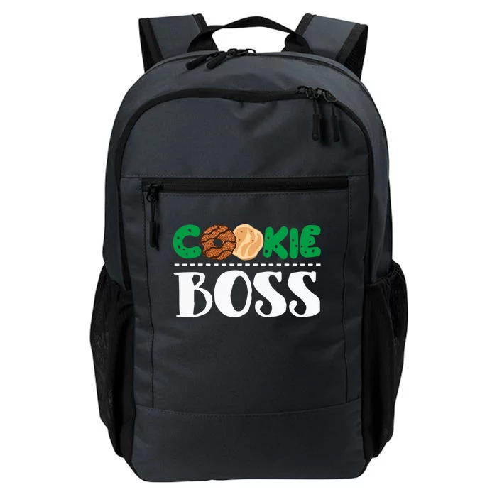 Funny Cookie Boss Girl Troop Leader Family Matching Daily Commute Backpack