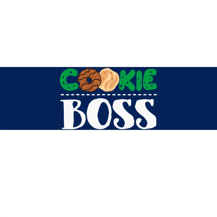 Funny Cookie Boss Girl Troop Leader Family Matching Bumper Sticker