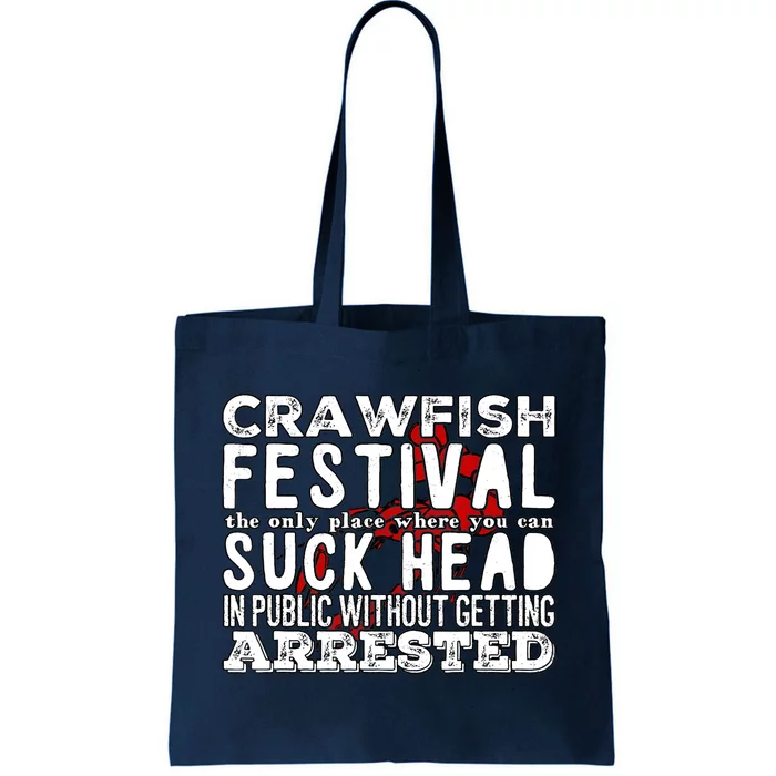 Funny Crawfish Boil Festival Tote Bag