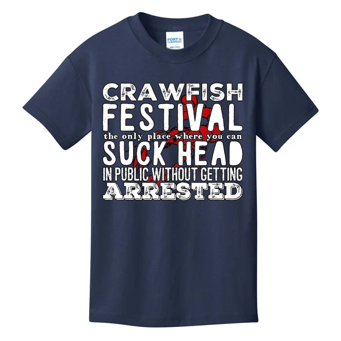 Funny Crawfish Boil Festival Kids T-Shirt