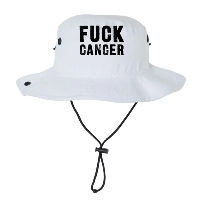 Fuck Cancer Black Font Gift Legacy Cool Fit Booney Bucket Hat