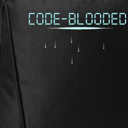 Funny Code Blooded Computer Software Programmer Binary Tree City Backpack