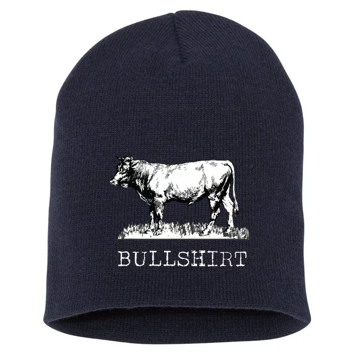 Funny Cow Bullshirt Bulls Short Acrylic Beanie