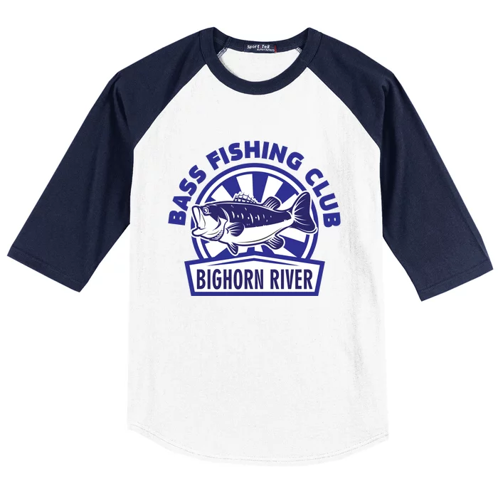 Fishing Club Bighorn River Baseball Sleeve Shirt