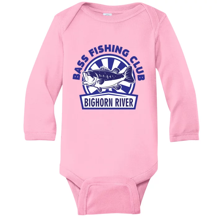 Fishing Club Bighorn River Baby Long Sleeve Bodysuit