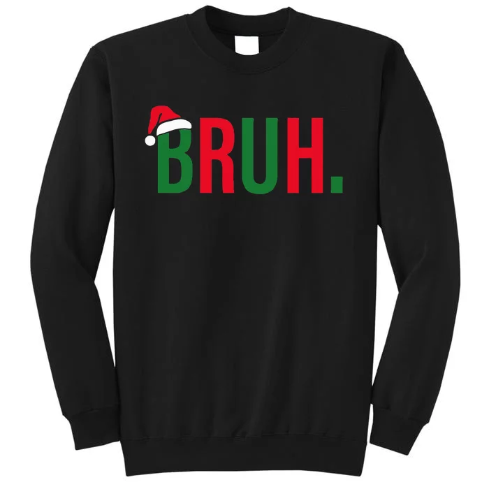 Funny Christmas Bruh Xmas Bruh Sweatshirt