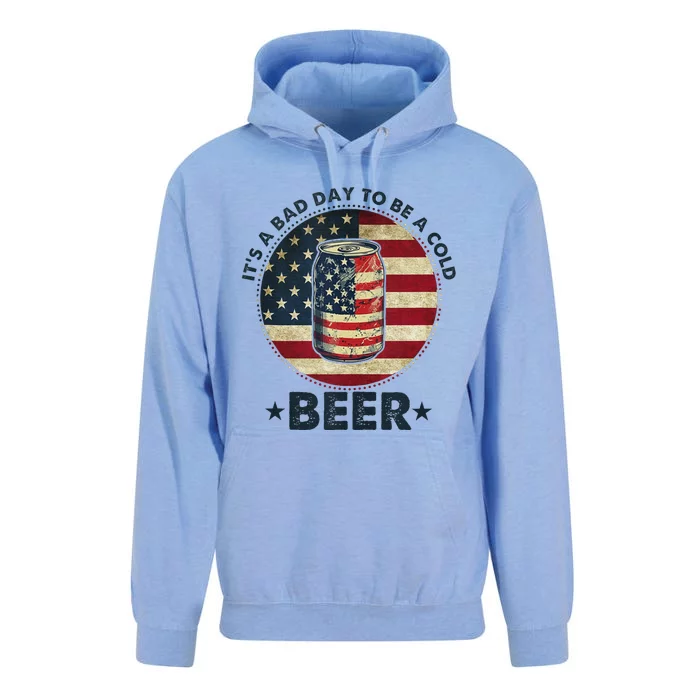 Funny Cold Beer Vintage 4th Of July Tank Top Unisex Surf Hoodie