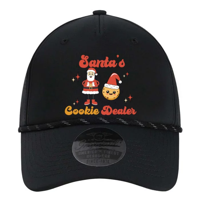 Funny Christmas Baker Santa’S Cookie Dealer Witty Gift Performance The Dyno Cap