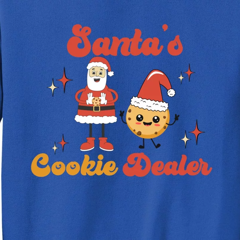 Funny Christmas Baker Santa’S Cookie Dealer Witty Gift Tall Sweatshirt