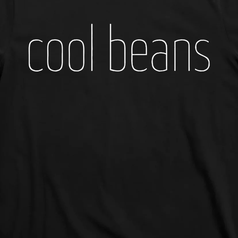 Fun Cool Beans Retro Handwritten Laid Back Lounge T-Shirt