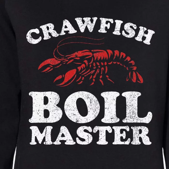 Funny Crawfish Boil Master Crawdaddy Cajun Mardi Gras Party Womens California Wash Sweatshirt