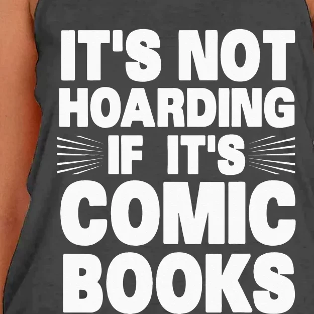 Funny Comic Book Lovers Design For Men Women Comic Book Fans Women's Knotted Racerback Tank