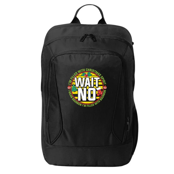 Funny Christmas Bourbon City Backpack