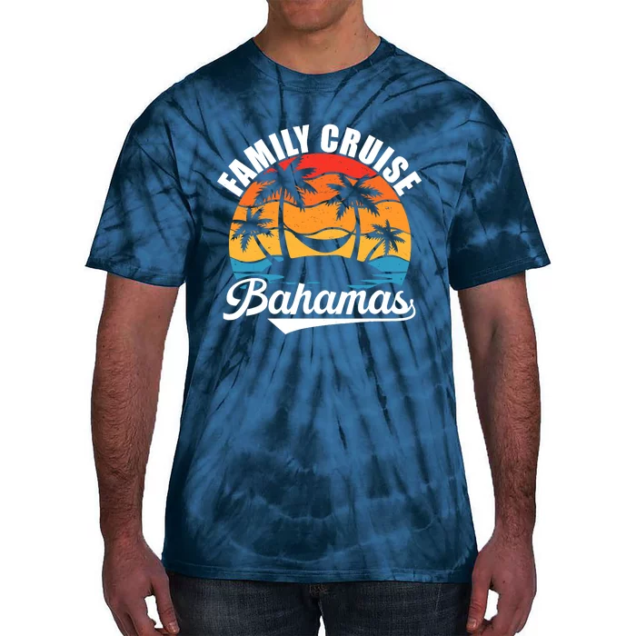 Family Cruise Bahamas 2024 Summer Matching Vacation 2024 Tie-Dye T-Shirt