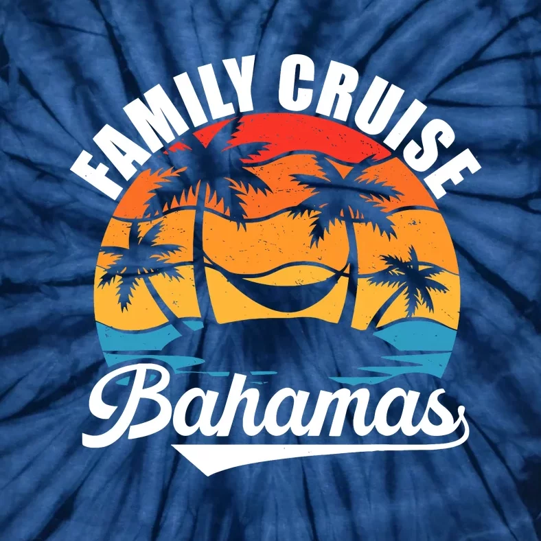 Family Cruise Bahamas 2024 Summer Matching Vacation 2024 Tie-Dye T-Shirt