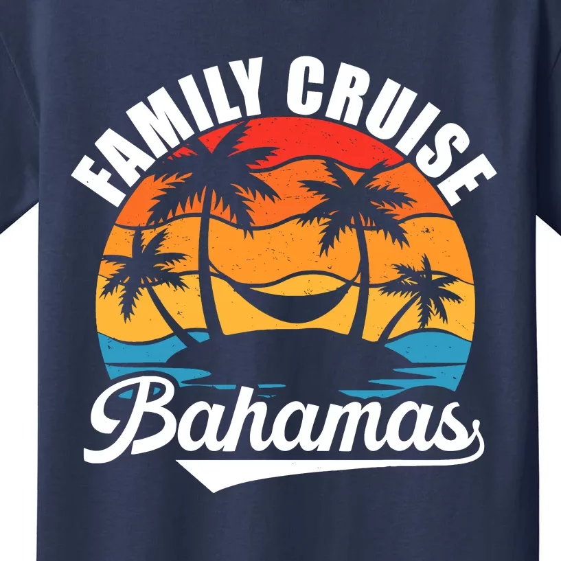 Family Cruise Bahamas 2024 Summer Matching Vacation 2024 Kids T-Shirt