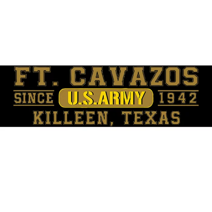 Fort Cavazos Base Ft Cavazos Killeen Texas Tx Gifts Bumper Sticker