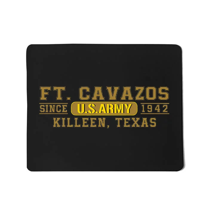 Fort Cavazos Base Ft Cavazos Killeen Texas Tx Gifts Mousepad