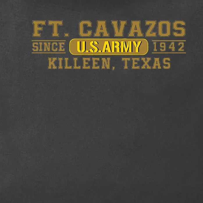 Fort Cavazos Base Ft Cavazos Killeen Texas Tx Gifts Zip Tote Bag