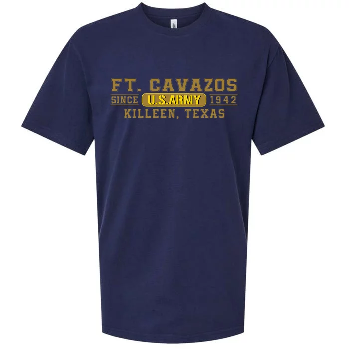 Fort Cavazos Base Ft Cavazos Killeen Texas Tx Gifts Sueded Cloud Jersey T-Shirt