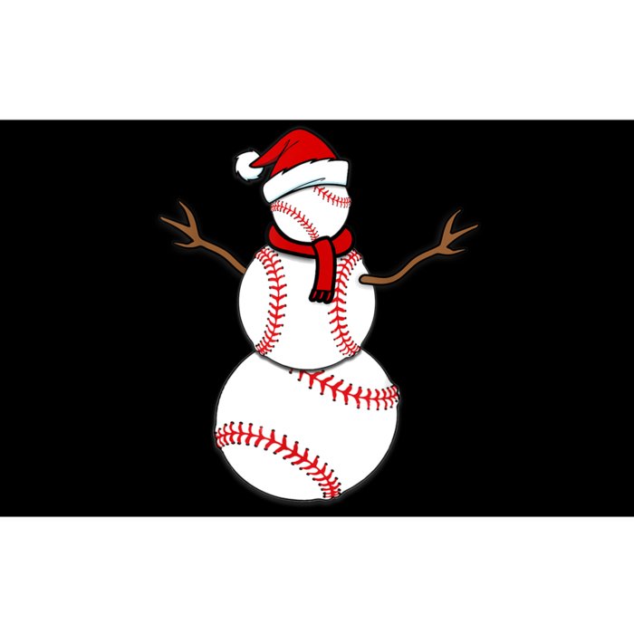 Funny Christmas Baseball Balls Santa Snowman TShirt TShirt Bumper Sticker