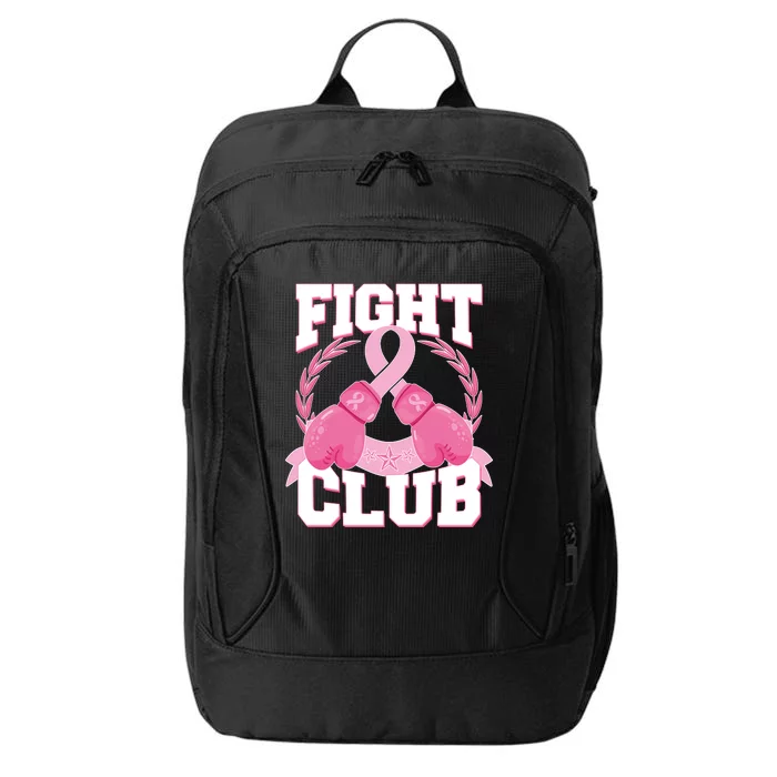 Fight Club Breast Cancer Awareness Warrior City Backpack