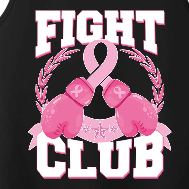 Fight Club Breast Cancer Awareness Warrior Performance Tank