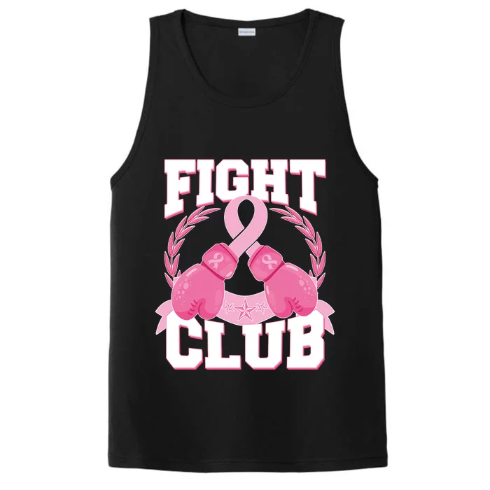 Fight Club Breast Cancer Awareness Warrior Performance Tank