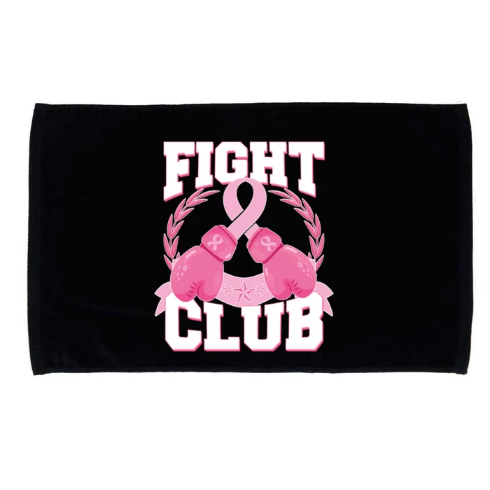 Fight Club Breast Cancer Awareness Warrior Microfiber Hand Towel