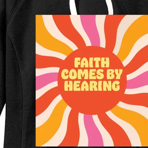 Faith Comes By Hearing Women's Fleece Hoodie