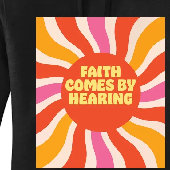 Faith Comes By Hearing Women's Pullover Hoodie