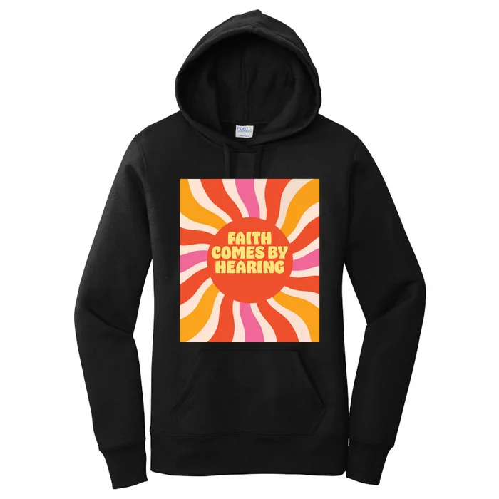 Faith Comes By Hearing Women's Pullover Hoodie